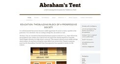 Desktop Screenshot of abrahamstent.org