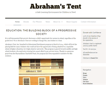 Tablet Screenshot of abrahamstent.org